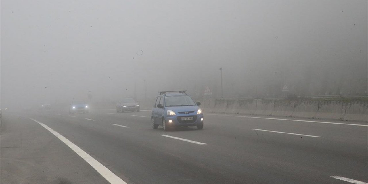 Bolu Dağı'nda Yoğun Sis Etkili Oluyor