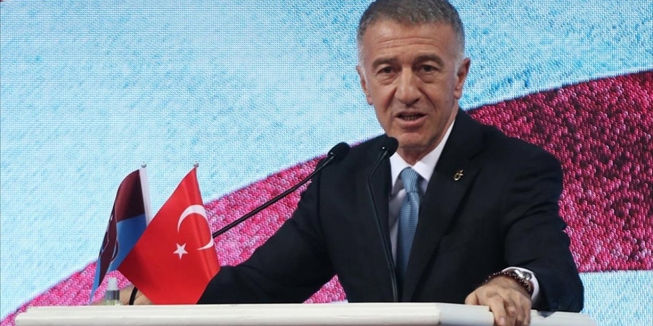 Trabzonspor Başkanı Ağaoğlu, Maç Öncesi Taraftarları Uyardı: 'Silahlara Sarılmayın'