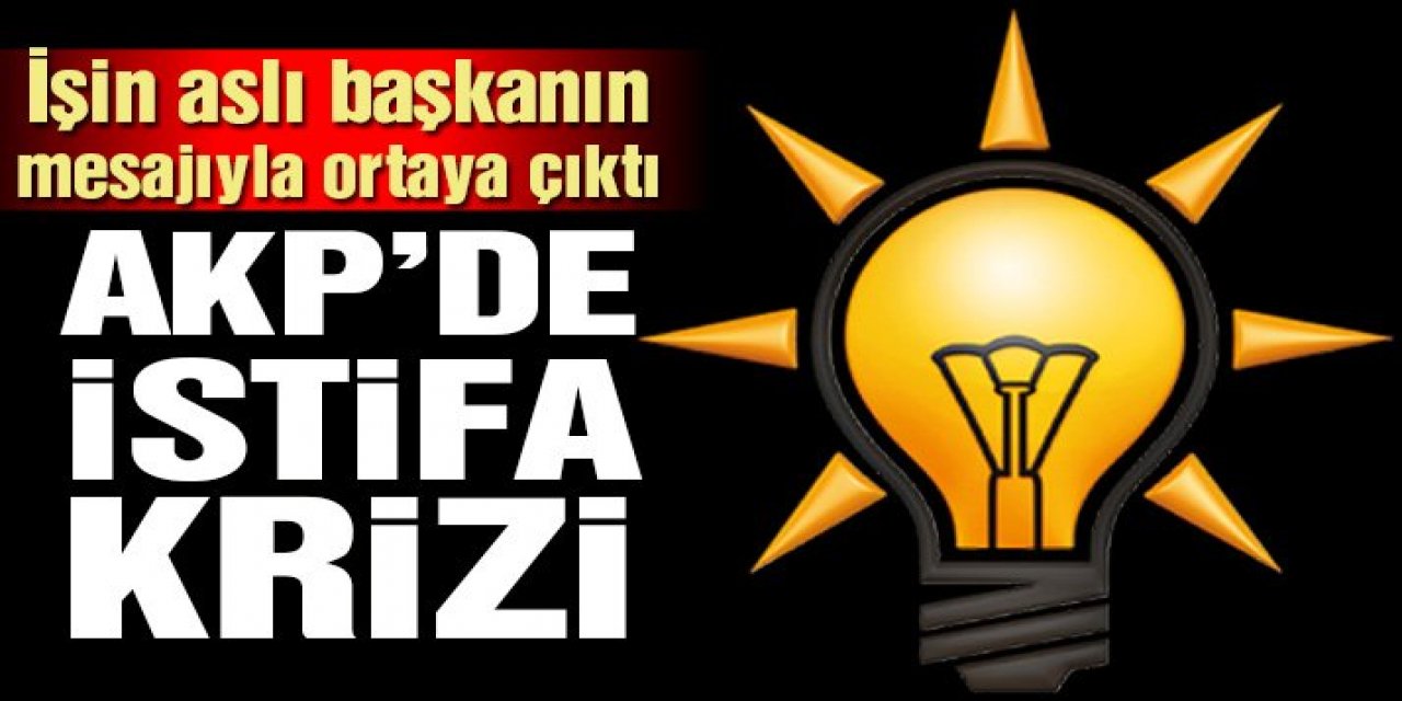 AK PARTİ il başkanından beklenmedik istifa! Neden istifa ettiği belli oldu