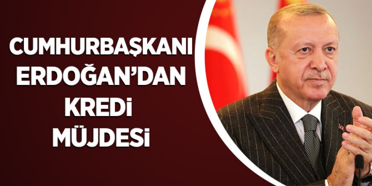 Cumhurbaşkanı Erdoğan 0,99 faizli yeni kredi paketini duyurdu