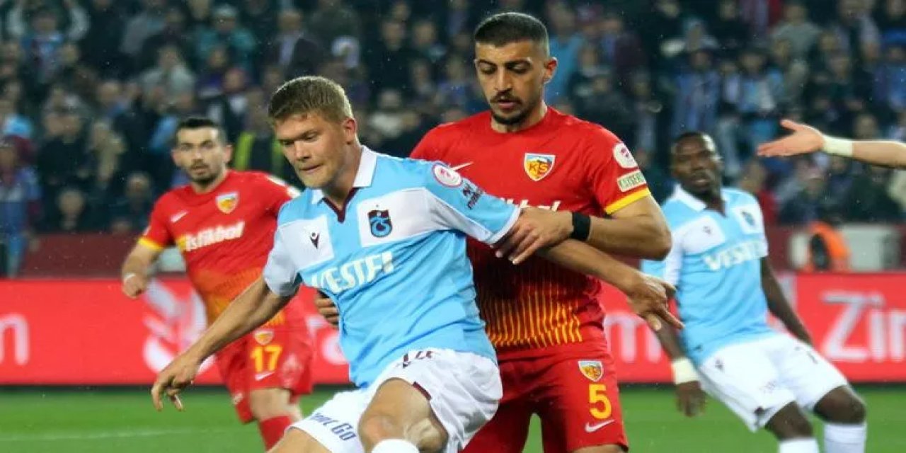 Kayserispor, Trabzonspor'u 4-2 Yenerek Ziraat Türkiye Kupası'nda İlk Finalisti Oldu
