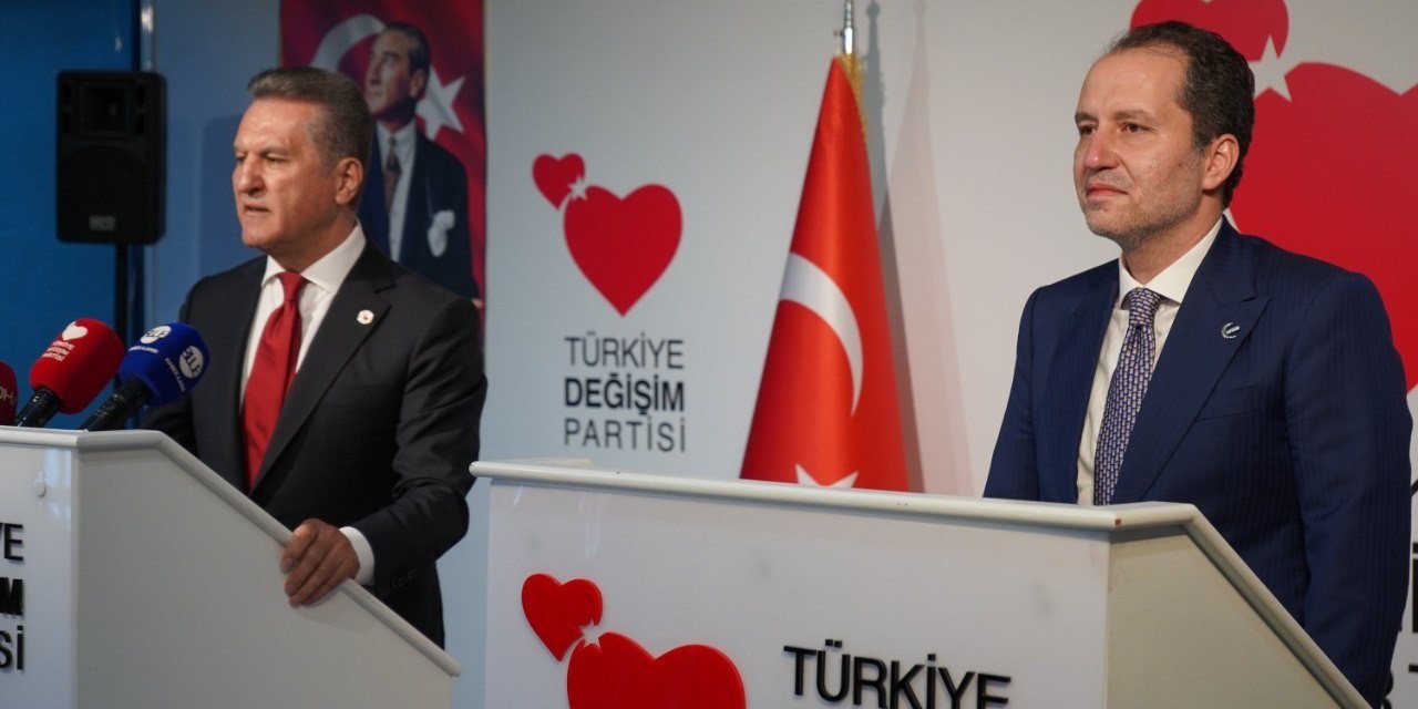 Yeniden Refah Partisi Lideri Erbakan, TDP Genel Başkanı Sarıgül’ü Ziyaret Etti