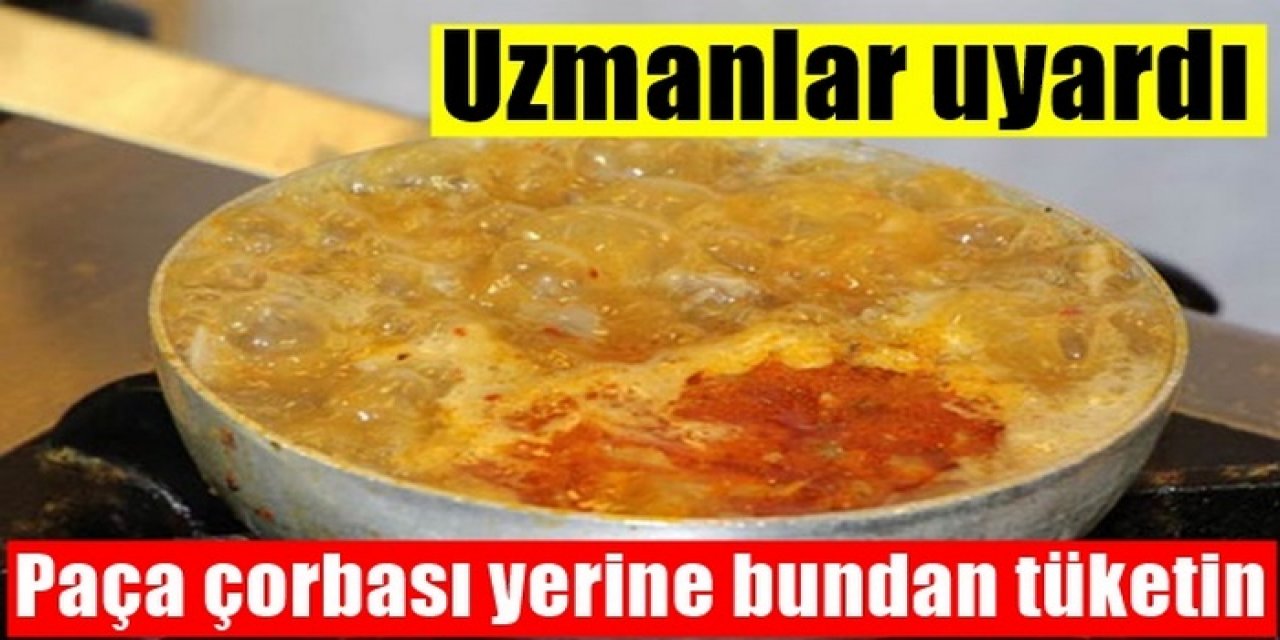 Uzmanlar tavsiye ediyor! Kelle paça yerine bundan içebilirsiniz