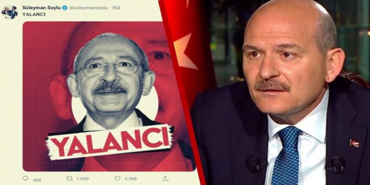 Bakan Soylu'dan Kılıçdaroğlu için çok ağır sözler! Sosyal medyadan paylaştı