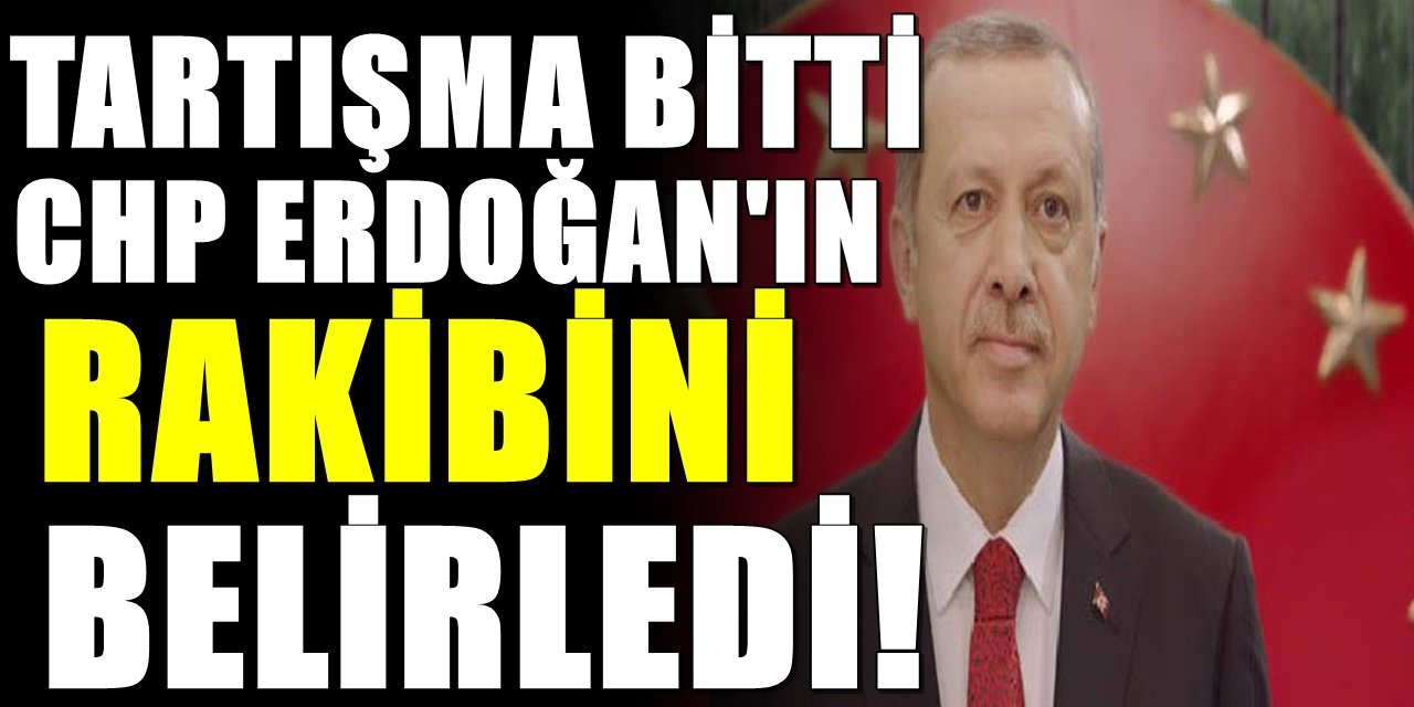 Seçim kazanma ustası Erdoğan'ın rakibi belirlendi