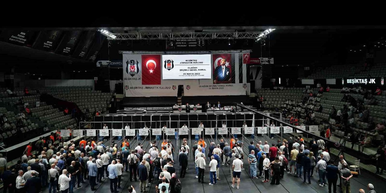 Beşiktaş Olağan Seçimli Genel Kurulu’nda Oy Verme İşlemi Başladı