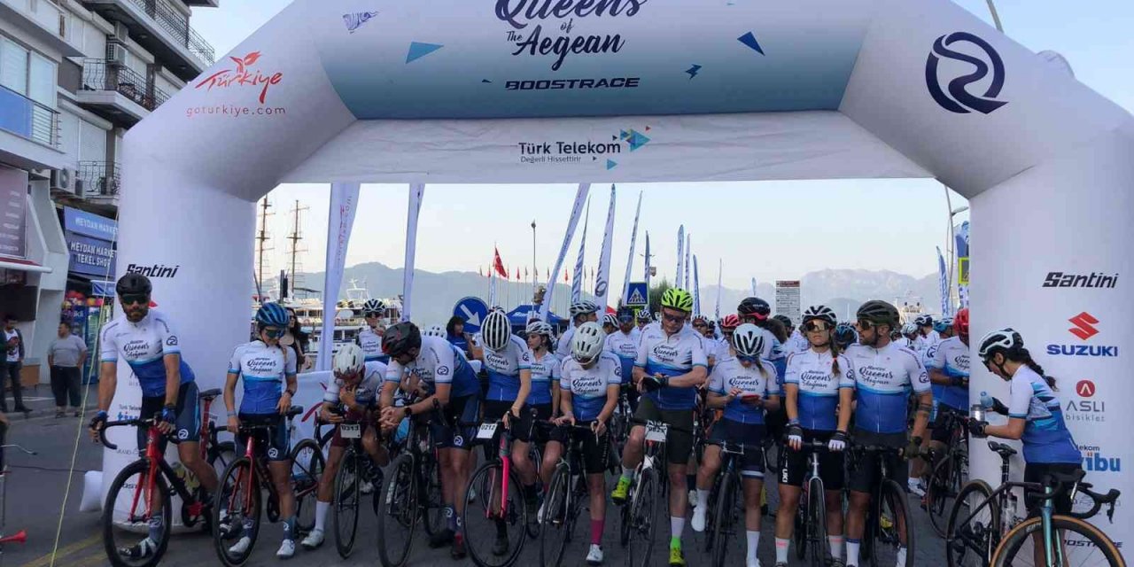 Bisiklet Yarışı Marmaris’ten Start Aldı