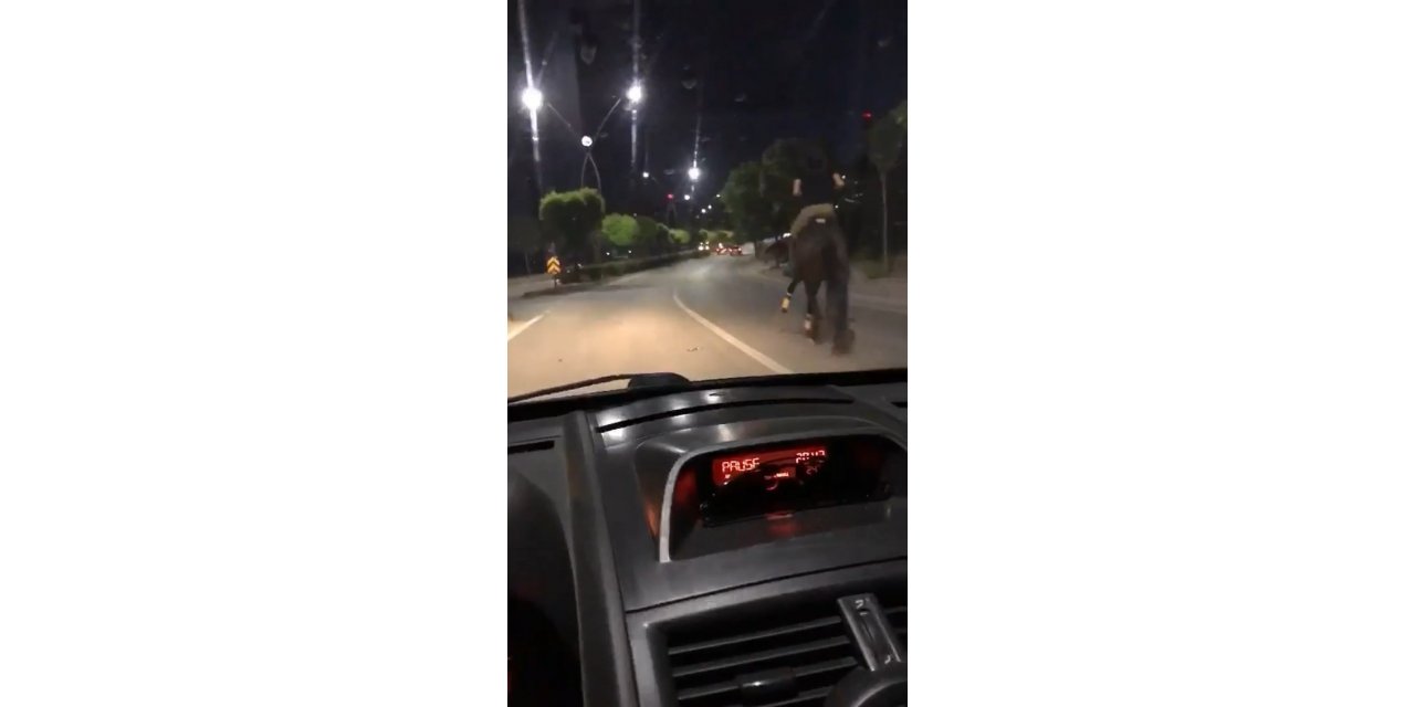 Trafikte Atla Yarıştı, Araç Sürücüsü İse Spiker Gibi Anlattı