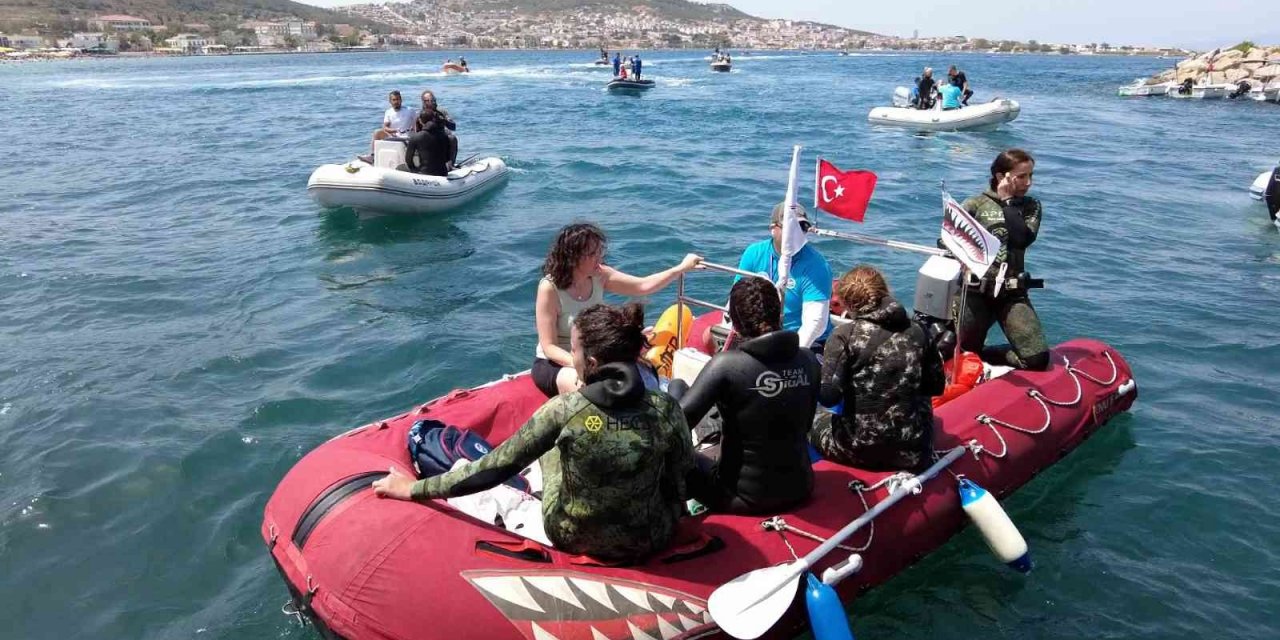 “zıpkınla Balık Avı Şampiyonası” Heyecanlı Geçti