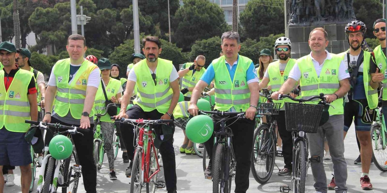 Bağımlılığa Karşı Pedal Çevirdiler