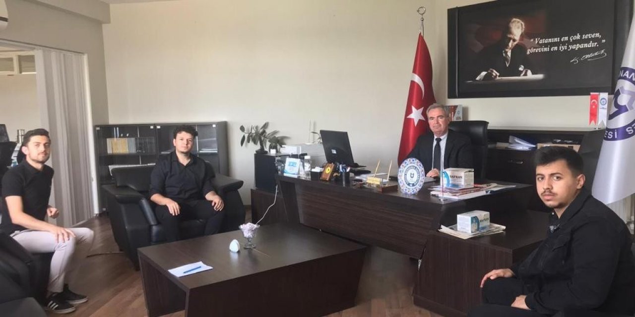 Dekan Akkoyun, Öğrencilerle Değerlendirmelerde Bulundu