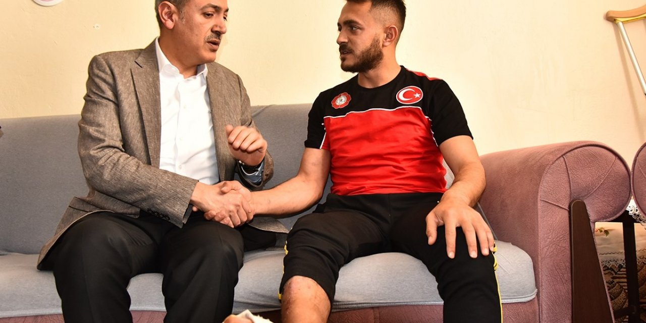 Vali Akkoyun’dan Pençe-kilit Operasyonu Gazisine Ziyaret