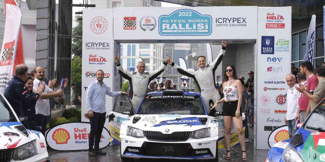 Yeşil Bursa Rallisi Nefes Kesti