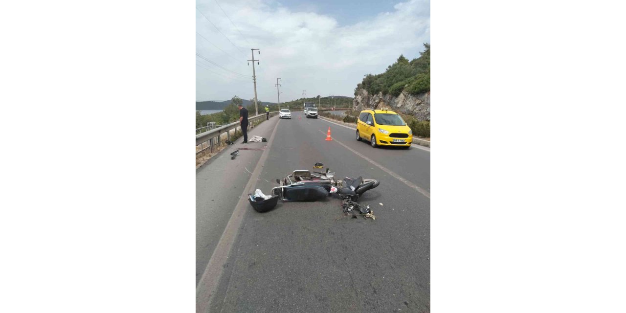 Bodrumda Trafik Kazası: 1 Yaralı