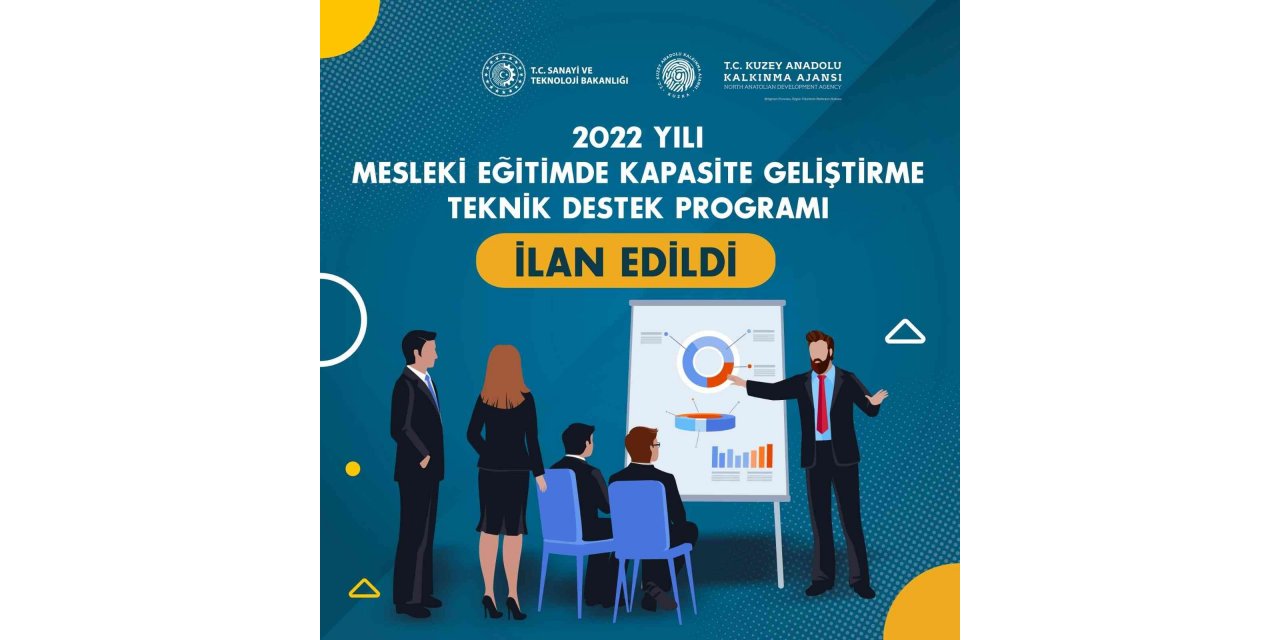 Mesleki Eğitimde Kapasite Geliştirme Teknik Destek Programı Proje Başvurularına Açıldı