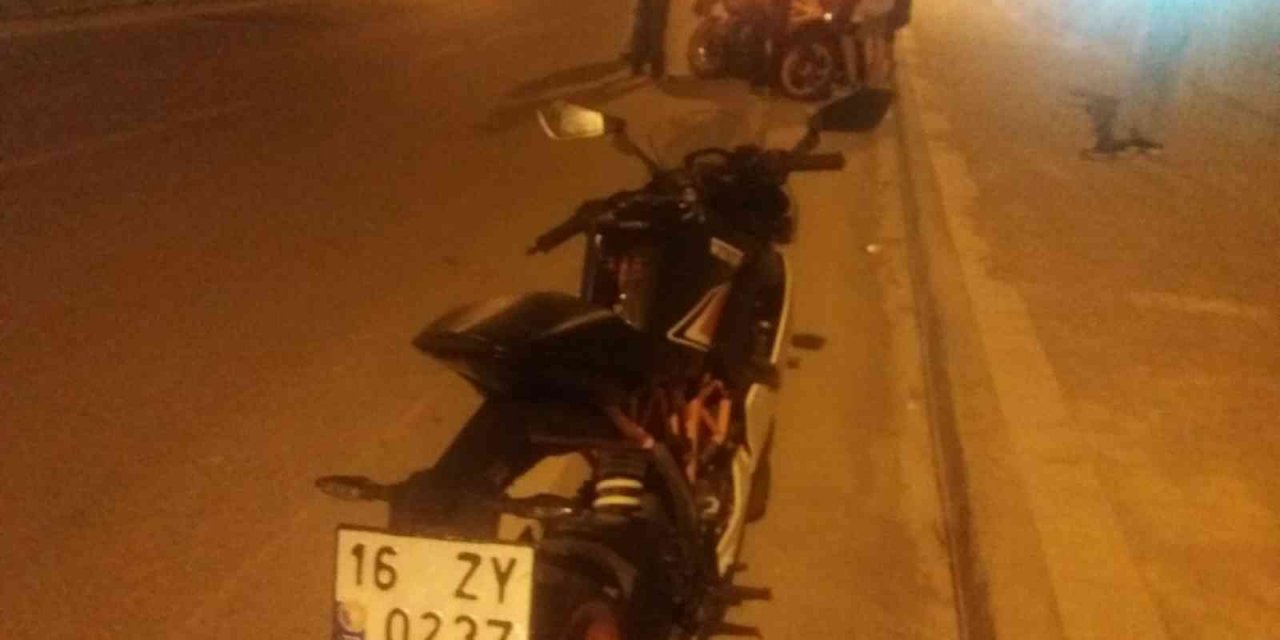 Yalova’da Köpeğe Çarpan Motosiklet Sürücüsü Yaralandı