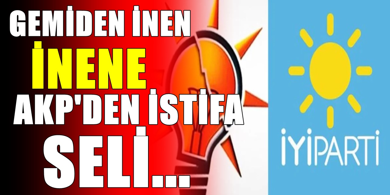 AKP'den istifa eden eden edene! Bir ayrılık daha