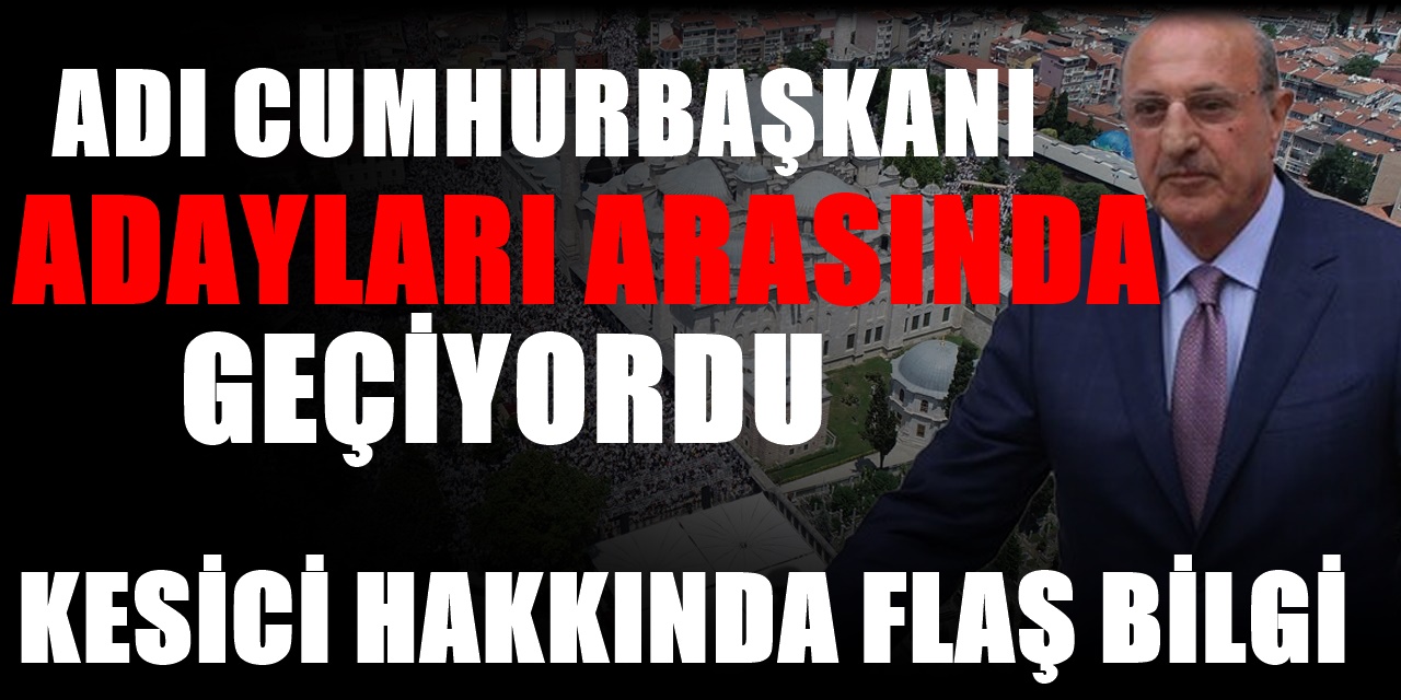 CHP'li İlhan Kesici, Cemaat liderinin cenazesine neden katıldı belli oldu!