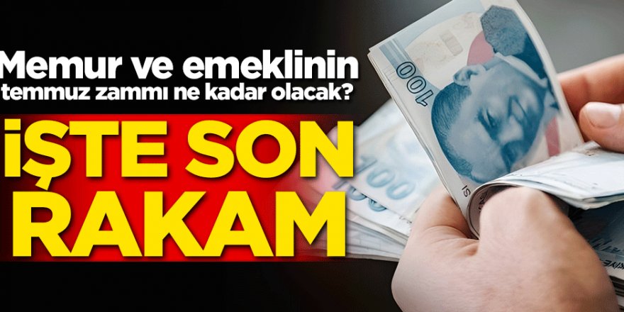Emekli maaşlarında sona gelindi! işte kesin zam oranı