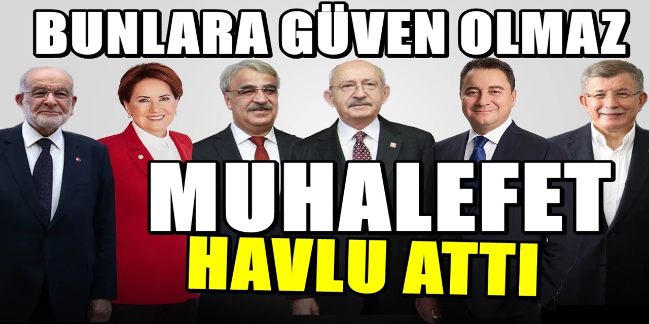 AKP'nin tam da istediği oldu Muhalefet havlu attı!