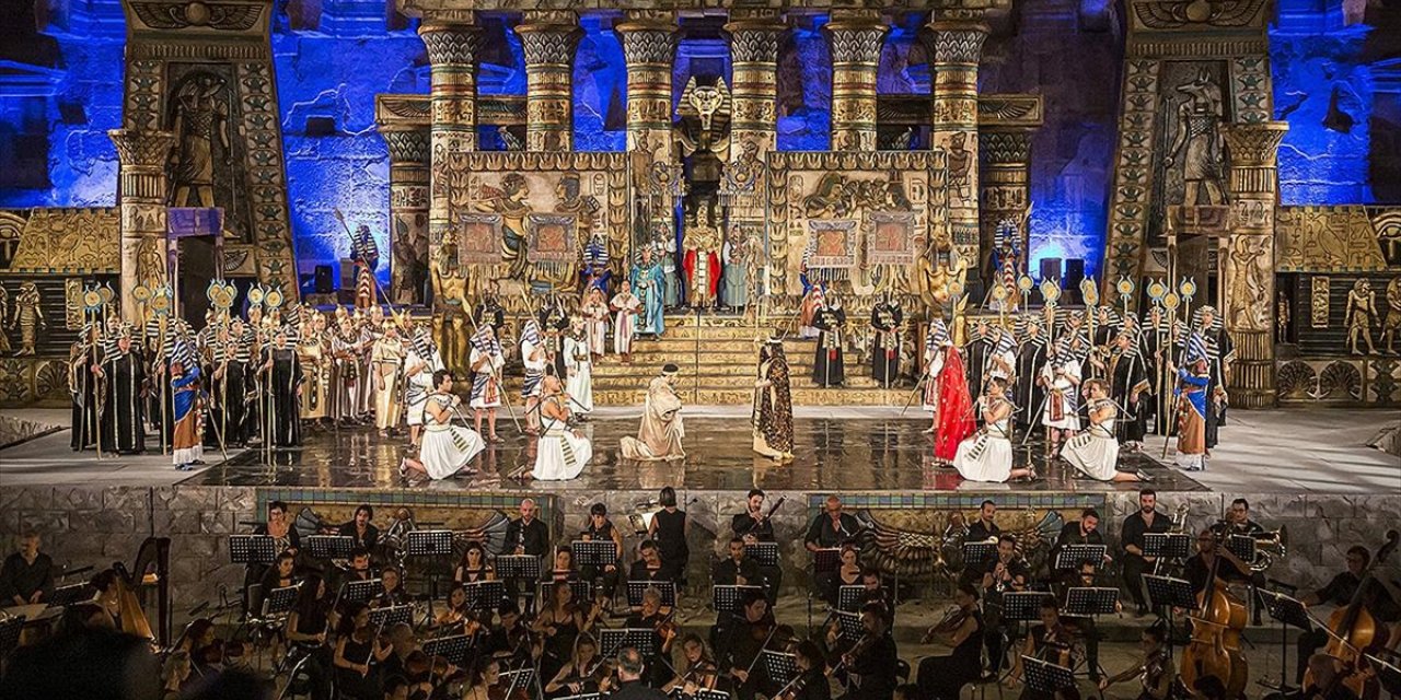 29. Uluslararası Aspendos Opera Ve Bale Festivali 'aida' Operasıyla Başladı