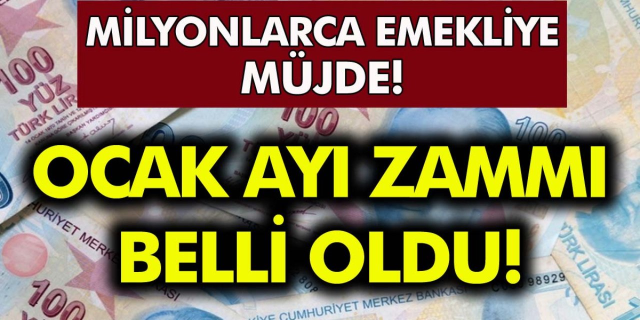 Ocak'ta Memur ve Emekliler için düşünülen maaş zam oranı