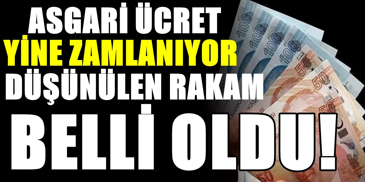 Asgari ücrete yine zam geliyor işte yeni ücret