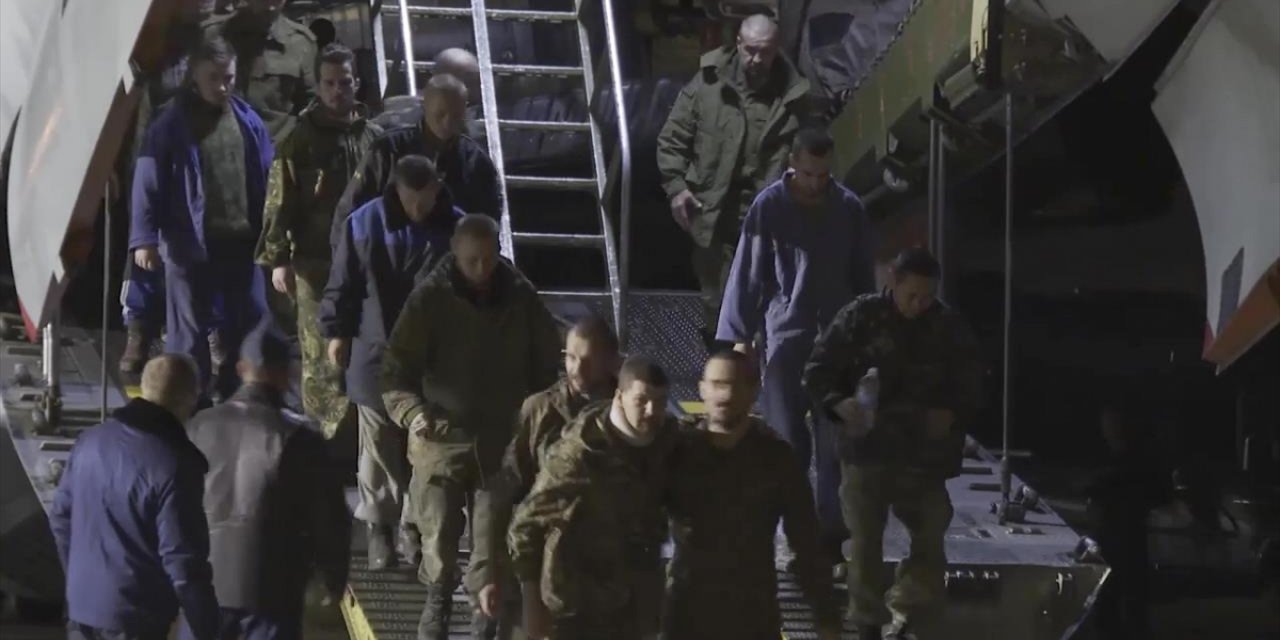 Ukrayna Türkiye'nin 'savaş Esiri Takasındaki Desteğini' Takdir Ettiğini Bildirdi