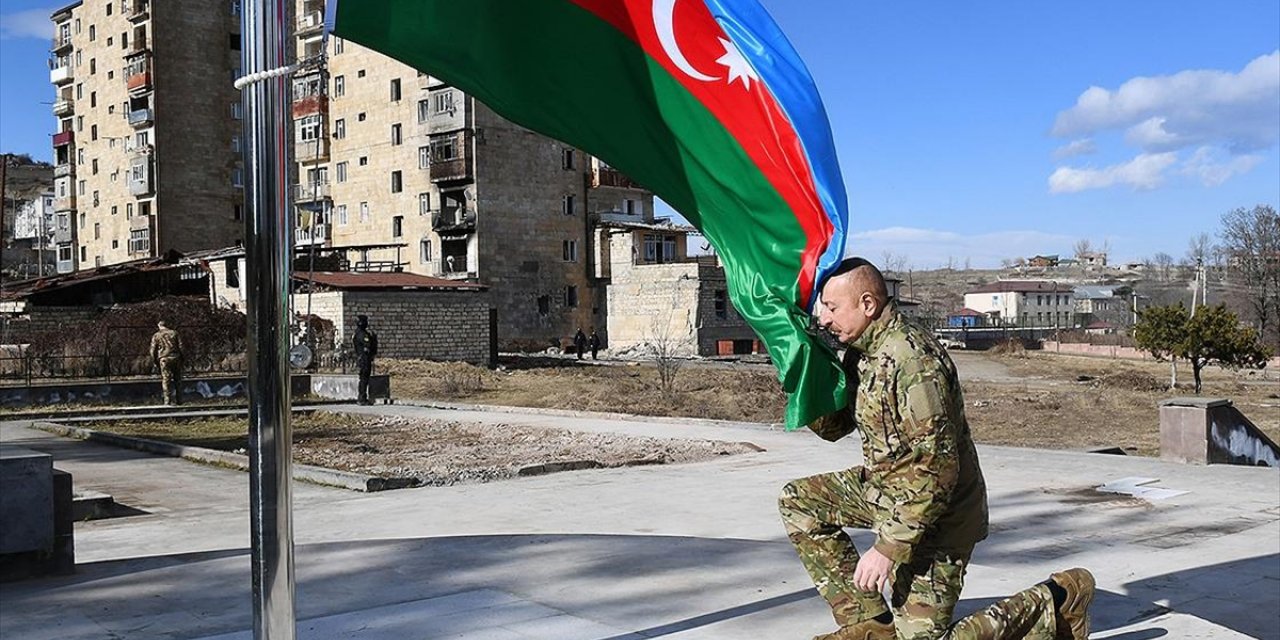 Azerbaycan Cumhurbaşkanı Aliyev, 2. Karabağ Savaşı Şehitlerini Andı