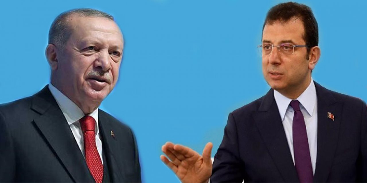 Ekrem İmamoğlu'ndan Cumhurbaşkanı Erdoğan'a hediye! Rakip olarak gösteriliyorlardı