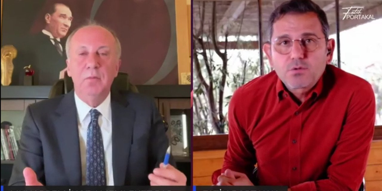Fatih Portakal'dan Muharrem İnce'ye rest! Yazışmalar elimde