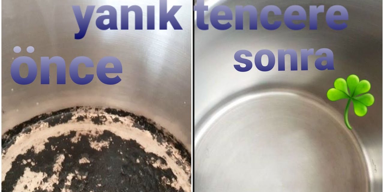 Dibi tutmuş tencereyi kurtarmanızı sağlayan 7 adım