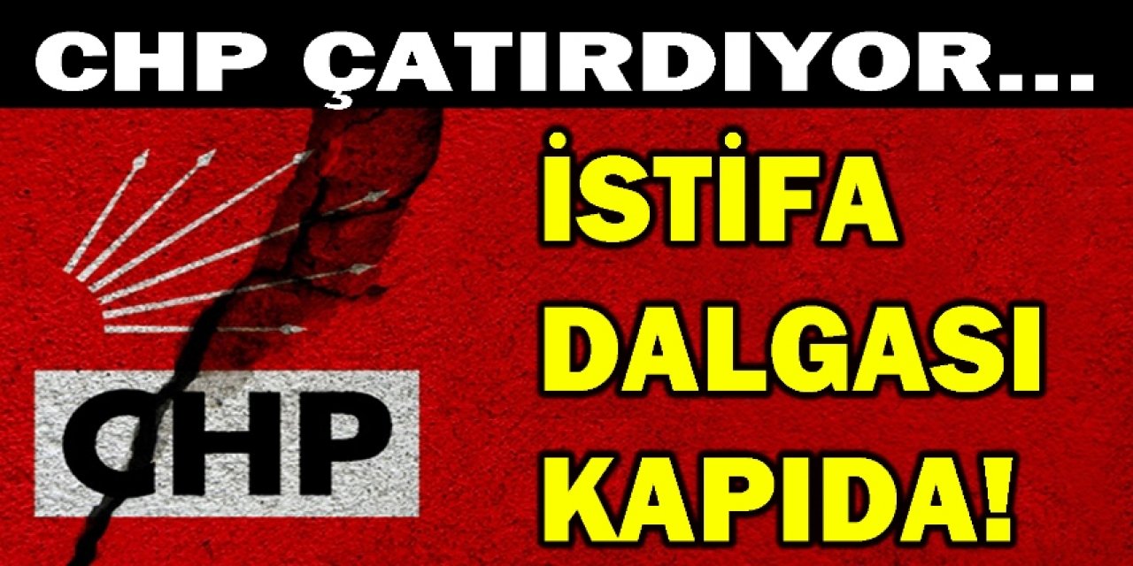 Seçim gecesi skandalında CHP'de ilk istifa geldi