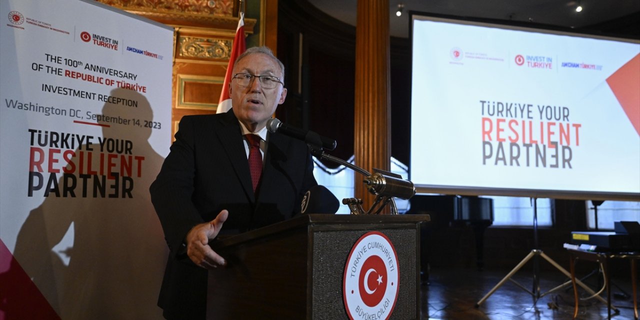 "türkiye Yüzyılı Yatırım Resepsiyonu" Washington'da Gerçekleştirildi
