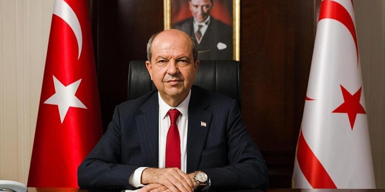 Kktc Cumhurbaşkanı Tatar, Kıbrıs'ta İki Devlet Temelinde Bir Anlaşmanın Kaçınılmaz Olduğunu Söyledi