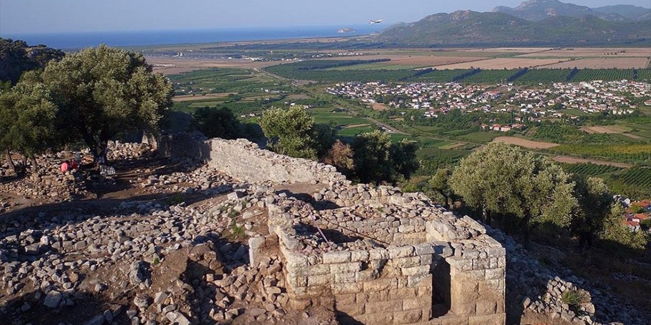 Muğla'da Kalinda Antik Kenti'ndeki Kazılar Sürüyor