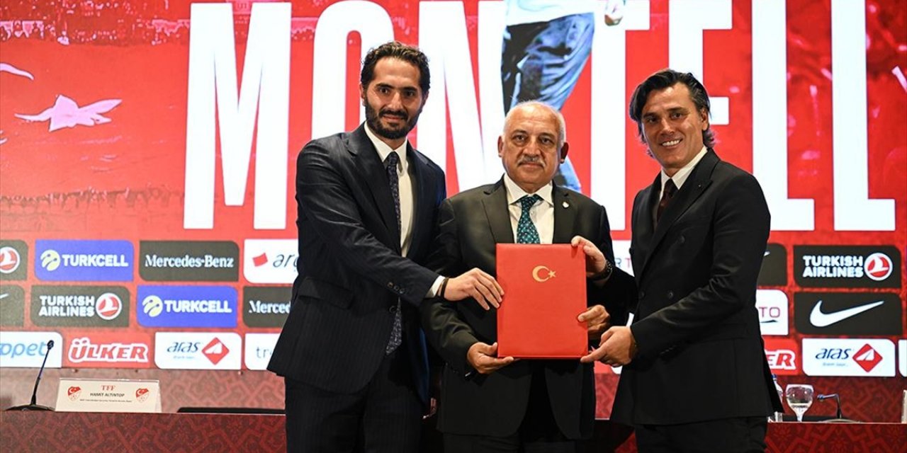 A Milli Futbol Takımı 3 Yıllığına Vincenzo Montella'ya Emanet