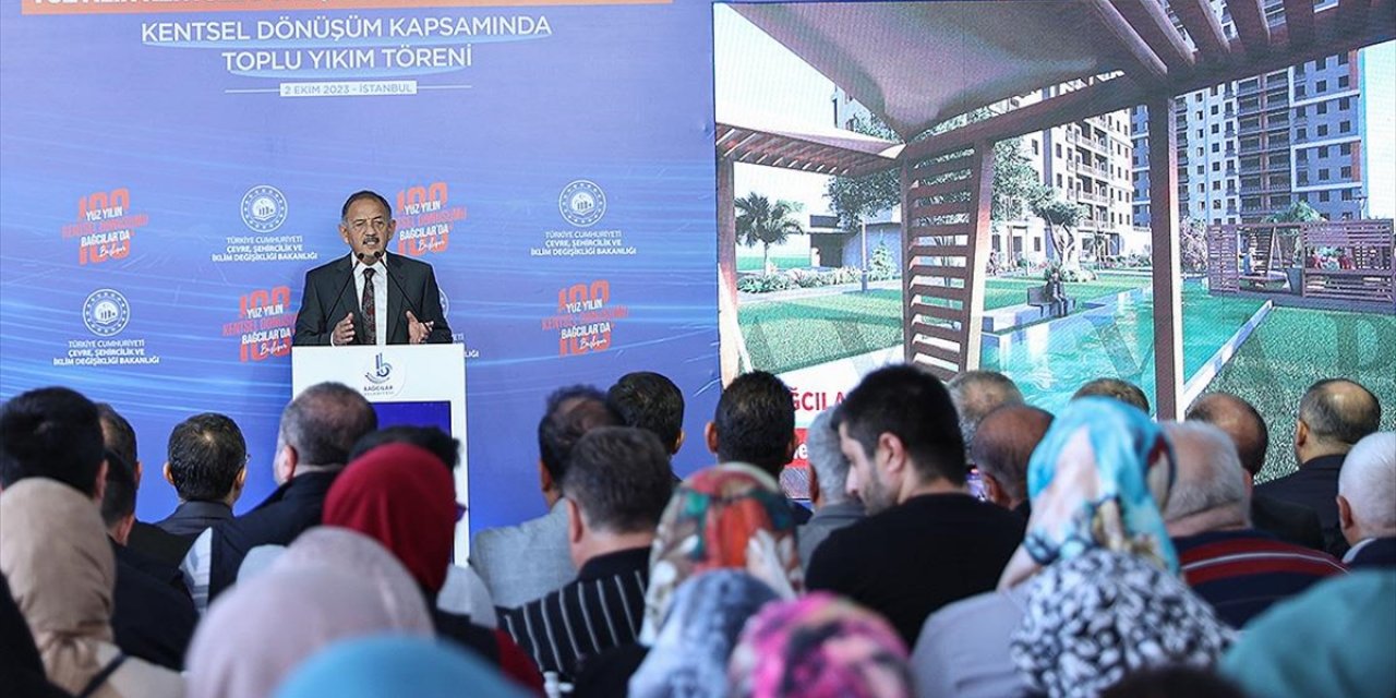Bakan Özhaseki: Yarısı Bizden Kampanyası İle 90 Bin Binayı Dönüştüreceğiz