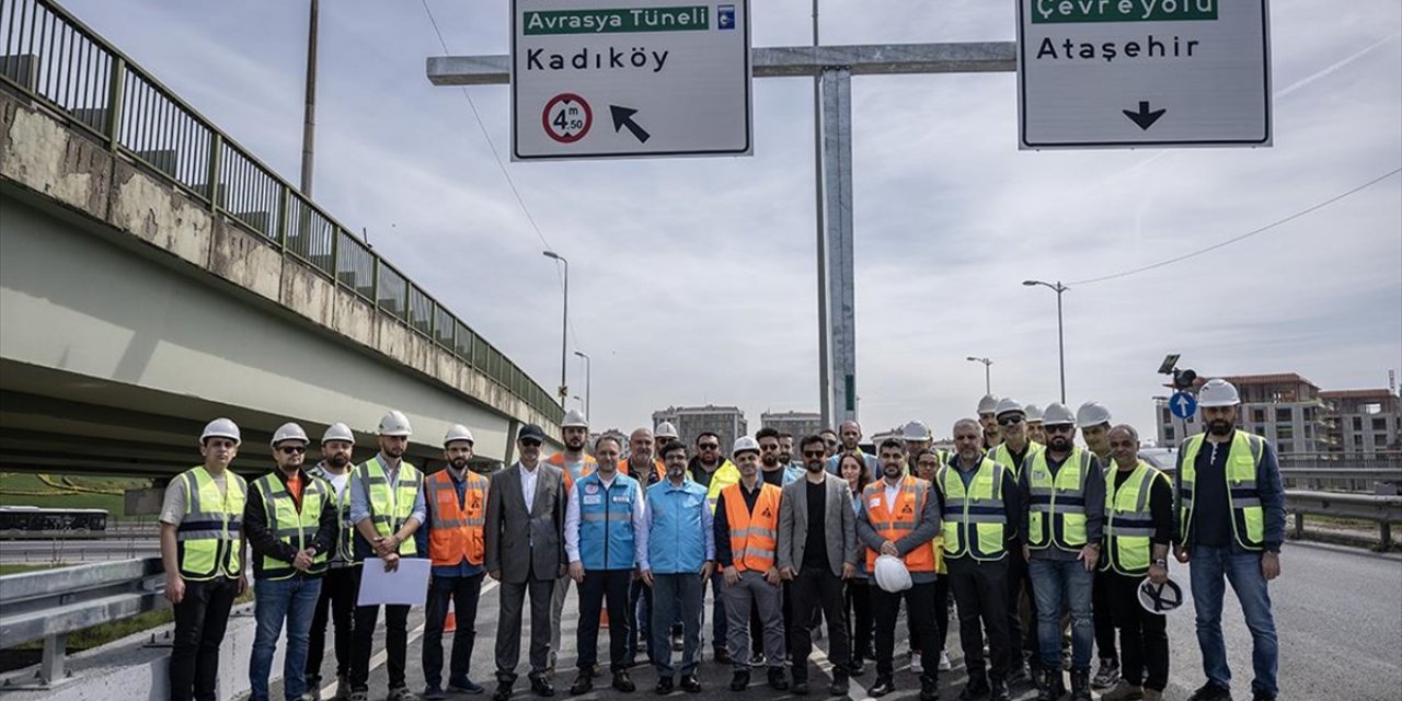 İstanbul'un Trafiğini Rahatlatacak Avrasya Tüneli-TEM Anadolu Otoyolu Bağlantı Yolu Açıldı