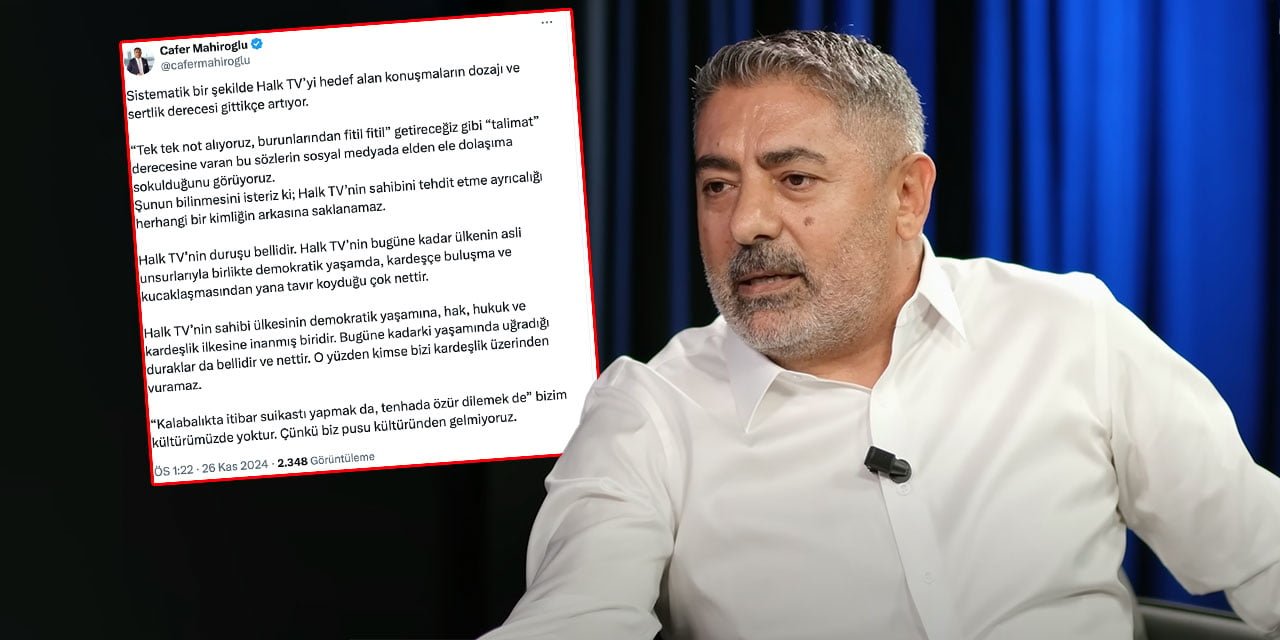 Bahçeli hedef almıştı! Halk TV'nin patronu Cafer Mahiroğlu'ndan sert cevap