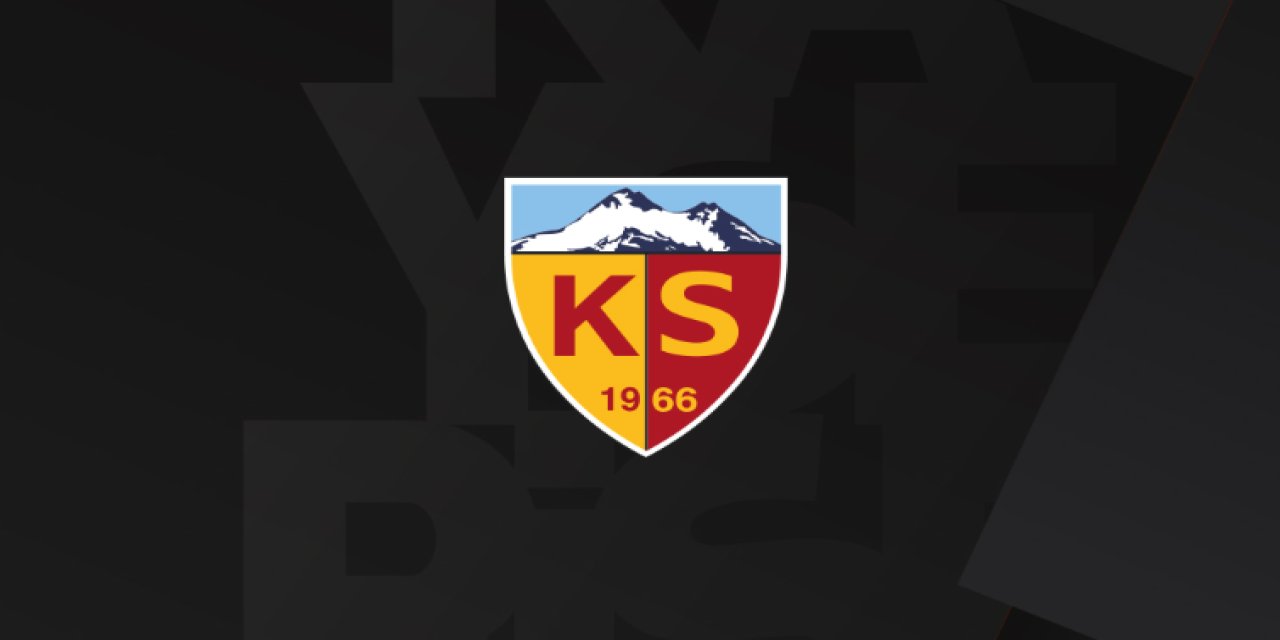 Kayserispor'da beklenmedik ayrılık: Sadece 13 maç görev yaptı