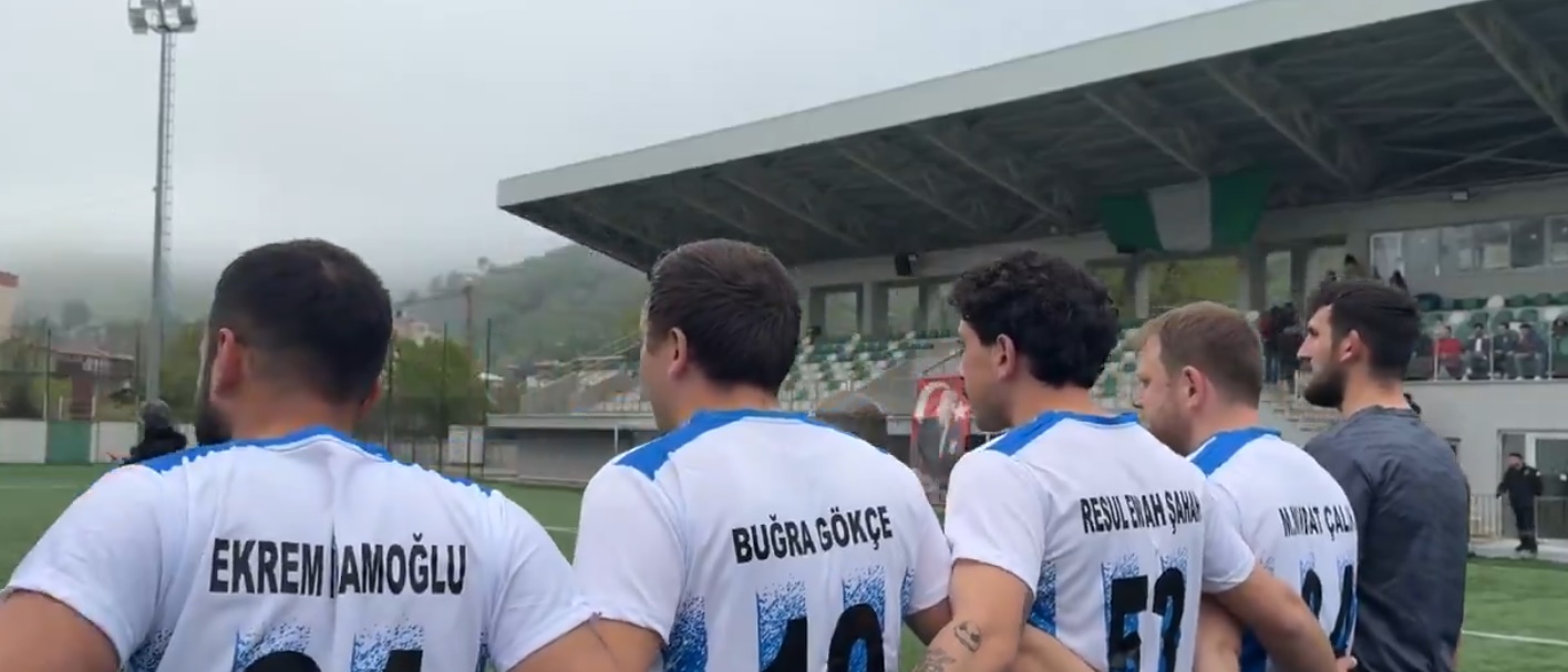 Fındıklı Belediyesi futbol takımından İBB tutuklularına tşörtlü destek