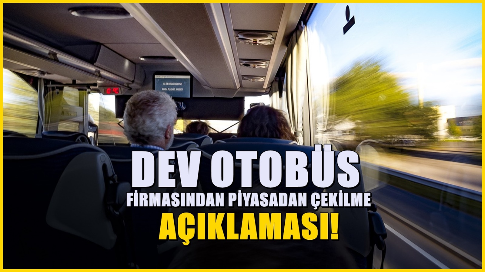 Türkiye'nin dev otobüs firması piyasadan çekilme nedenini duyurdu