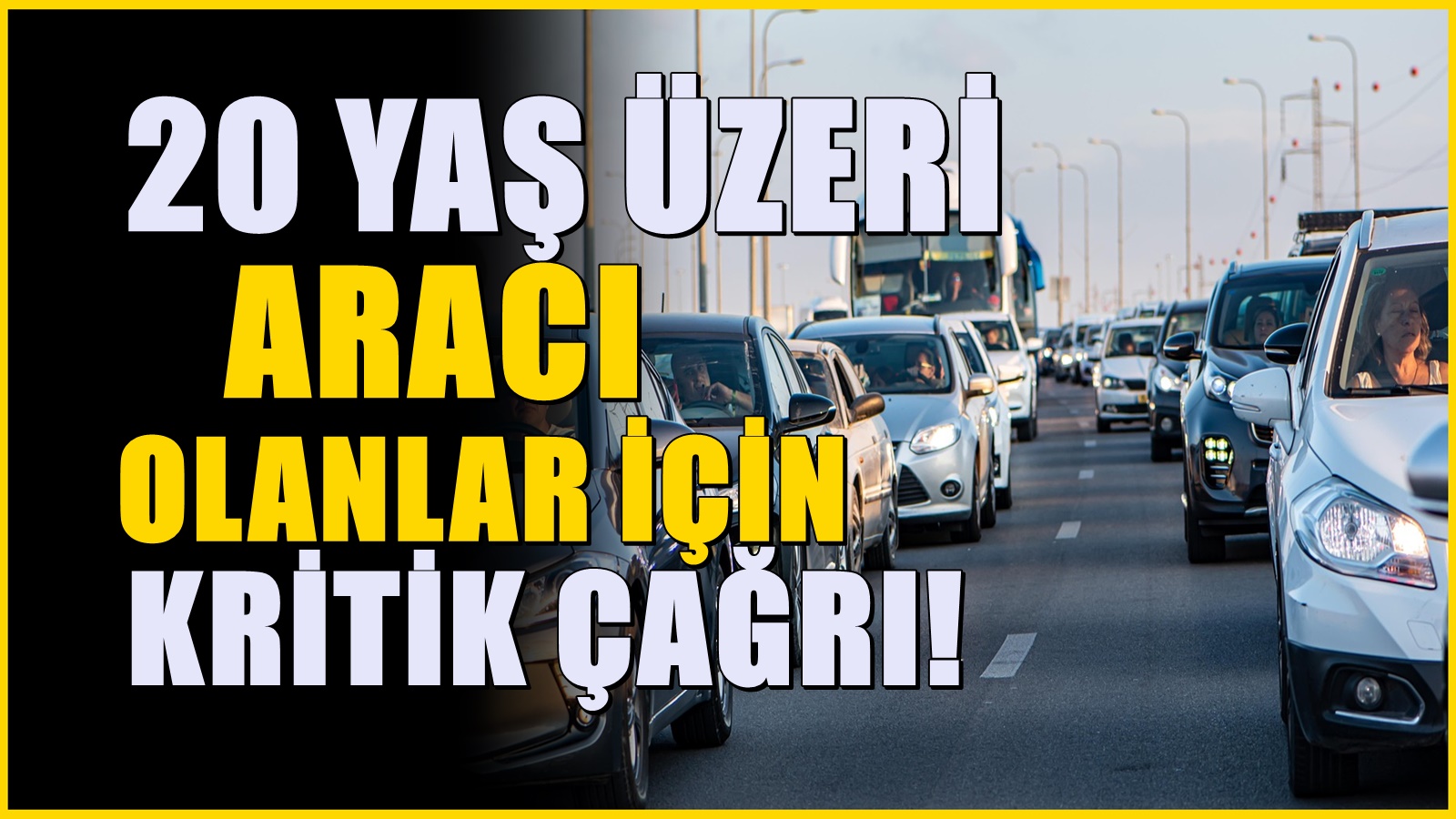 20 yaş üstü araçlar için kritik çağrı! TESK Genel Başkanı açıkladı