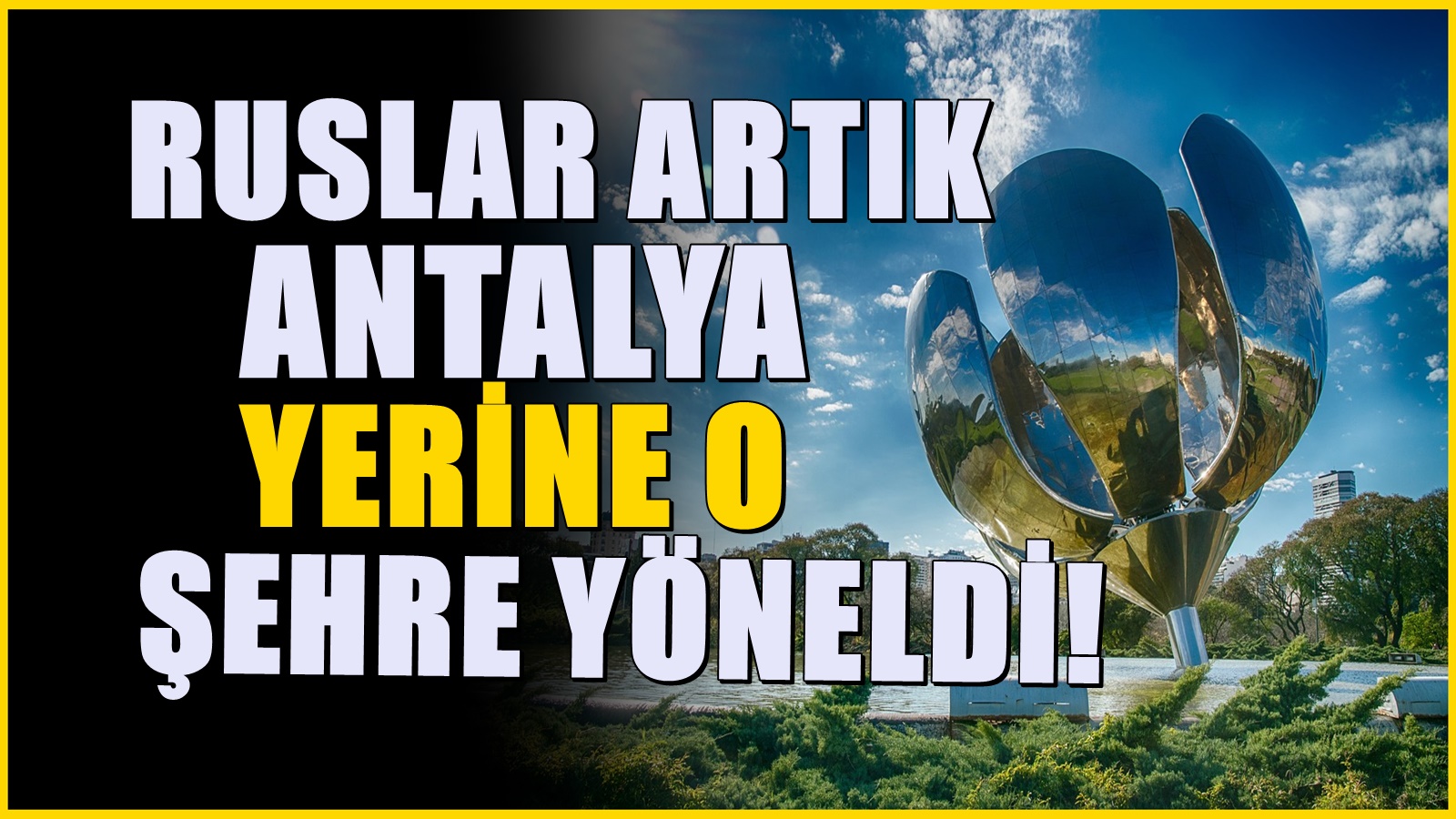 Ruslar Antalya'yı terk ediyor! Yeni rotaları Güney Amerika'daki o şehir oldu
