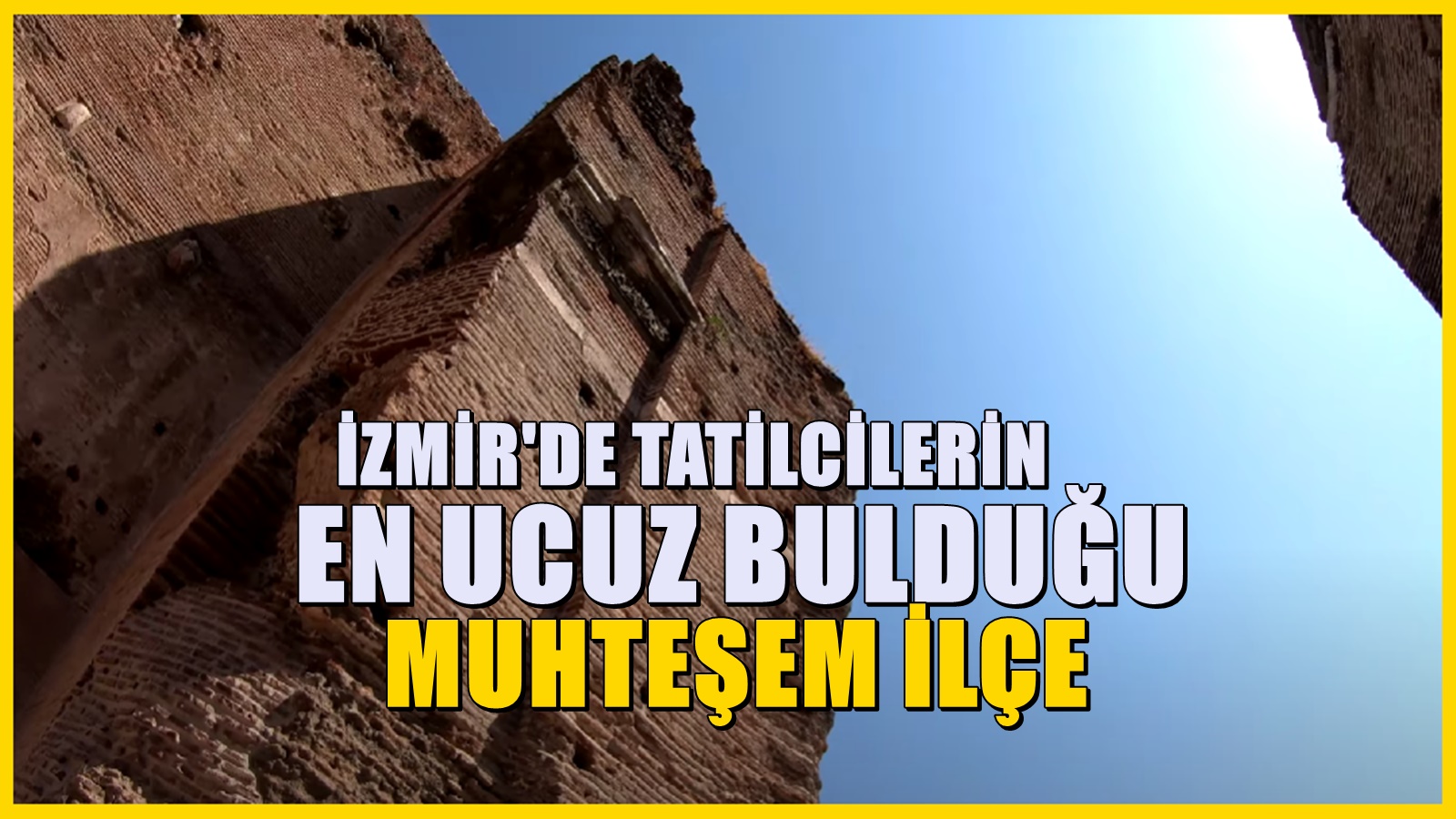 İzmir'in tatilciler için konaklama seçeneği en uygun ilçesi! Birçok kişi bilmiyor