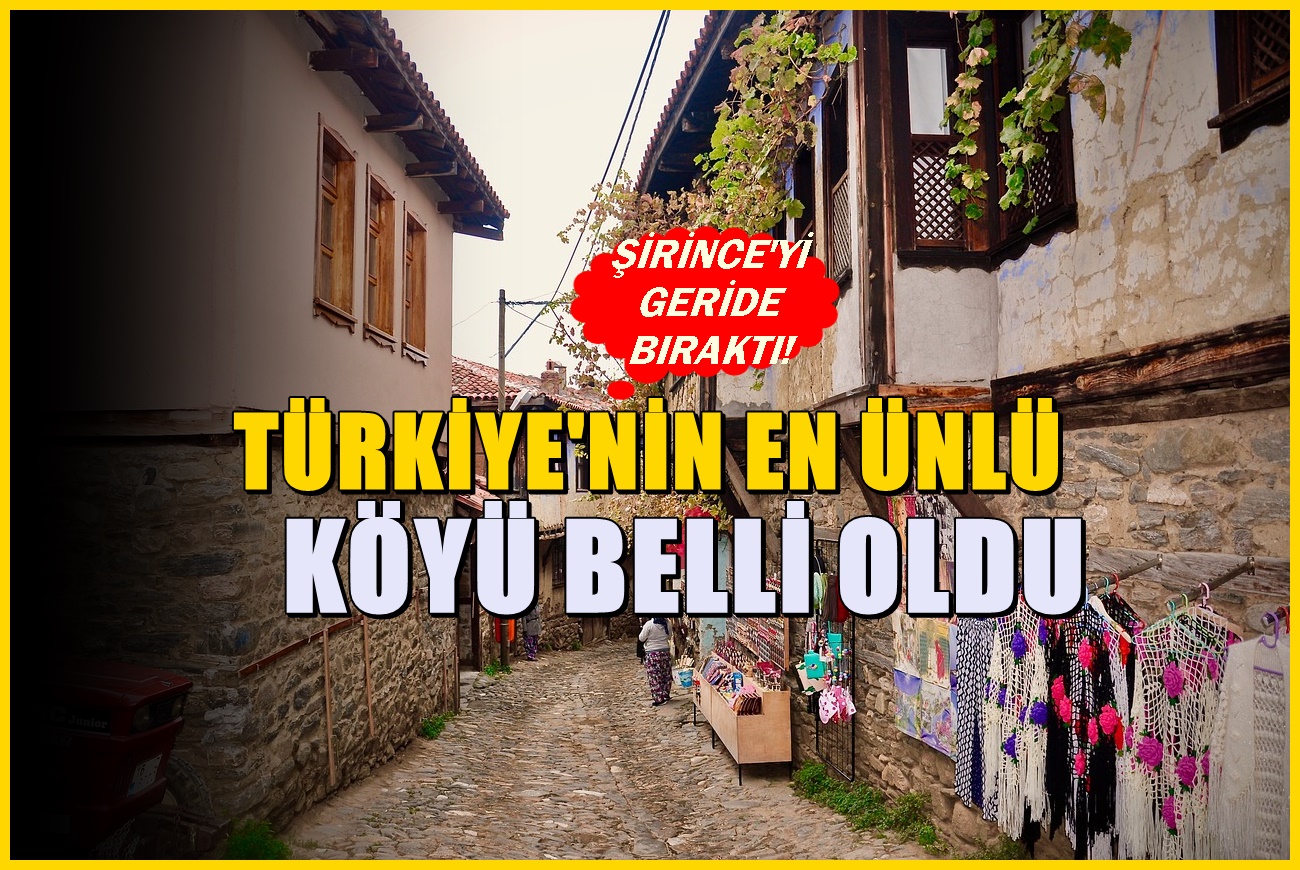 Türkiye'nin en ünlü köyü: Herkes Şirince sanıyordu! Oysa o köy Bursa'dan çıktı