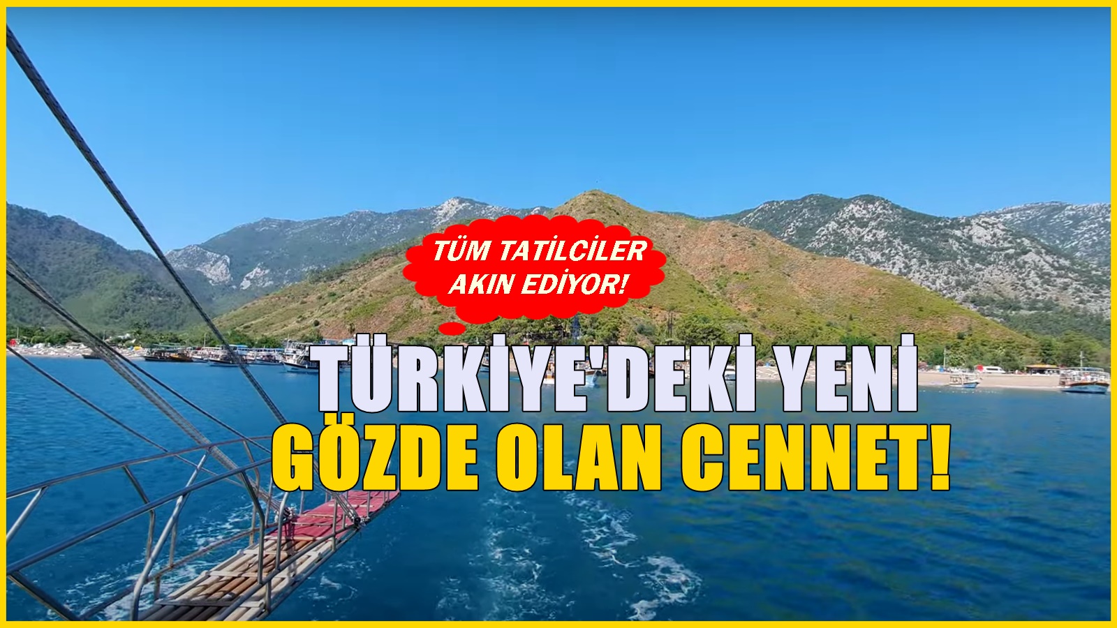 Bodrum, Alaçatı, Alanya geride kaldı! İşte Türkiye'nin yeni Maldivler'i... Üstelik çok ucuz