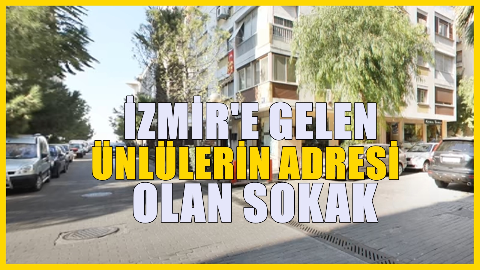 İzmir'e gelen sosyetenin tercihi olan sokak: İstanbul'daki Bağdat caddesi kadar ünlü