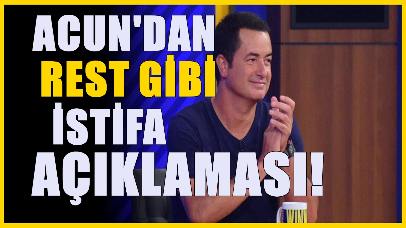 Fenerbahçe Asbaşkanı Acun Ilıcalı dayanamadı: İstifa açıklaması geldi